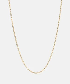 Cheap Miansai 2.5mm Volt Link Cable Chain Necklace in Gold Vermeil Yellow