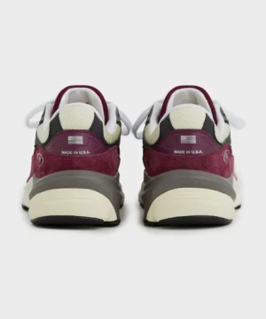 Shop New Balance Made in USA 990v6 in Dark Ember + Afterglow Pink