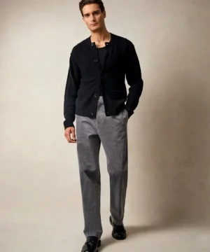 Clearance Todd Snyder Nomad Cashmere Cardigan in Black