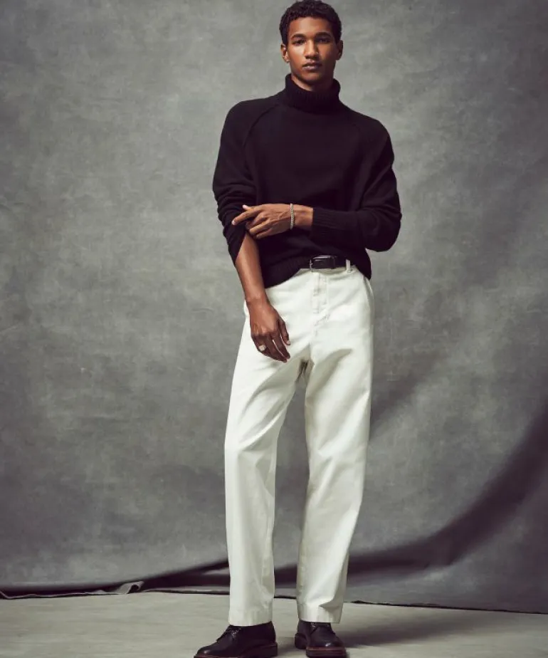 Online Todd Snyder Nomad Cashmere Turtleneck in Black