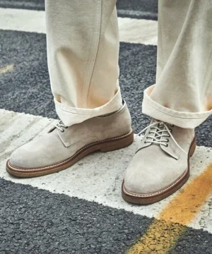 Outlet Todd Snyder Nomad Derby Shoe in Milkshake Brown