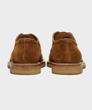 Outlet Todd Snyder Nomad Derby Shoe in Tobacco Brown