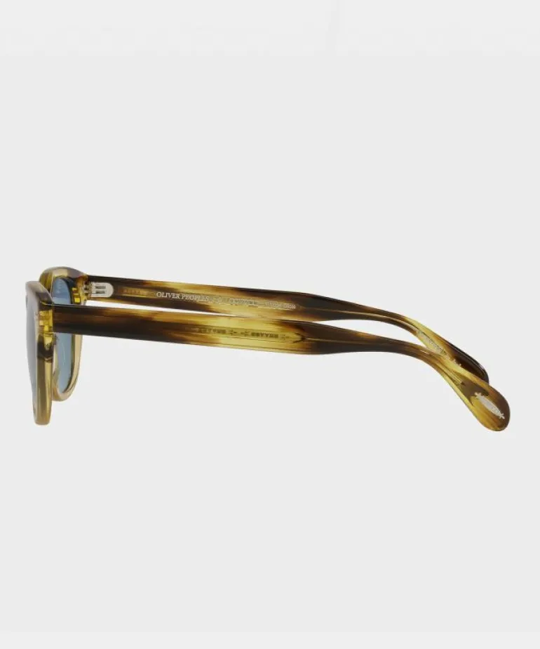 Hot Oliver Peoples Sheldrake Sunglasses in Canarywood Brown