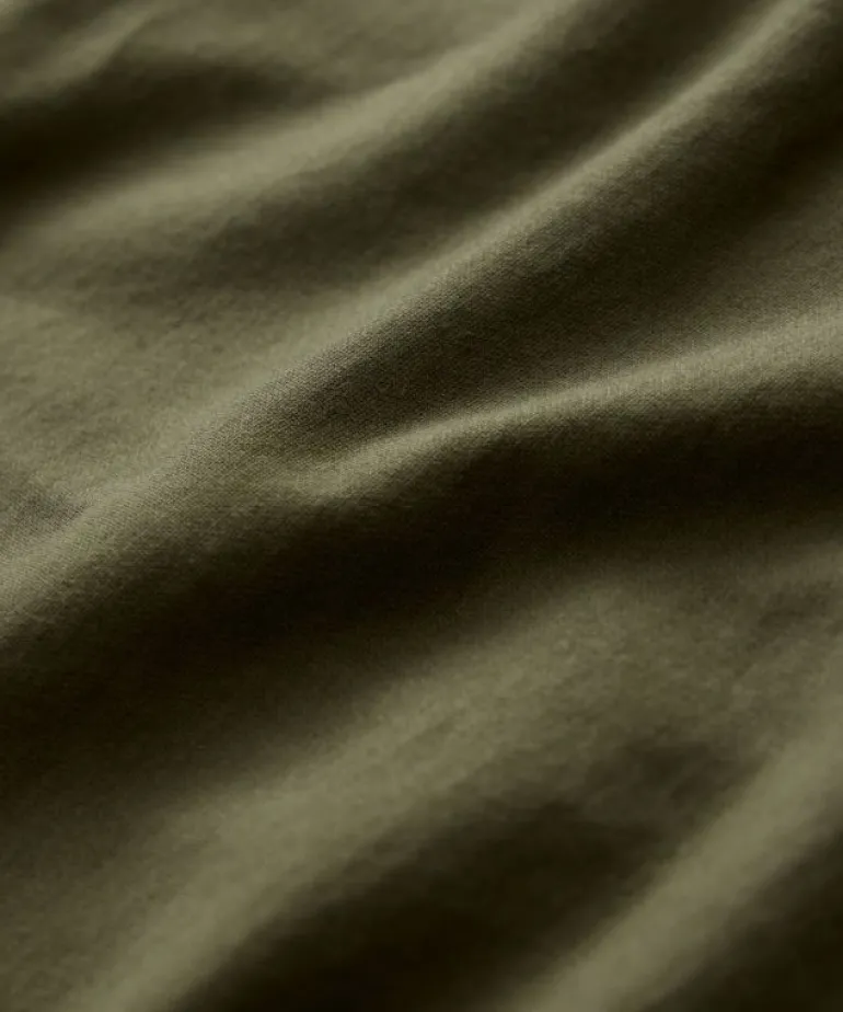 Best Sale Todd Snyder Oversized Luxe Jersey Tee in Snyder Olive Green