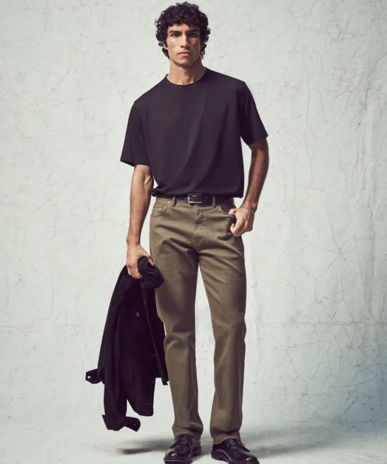 Best Todd Snyder Oversized Luxe Jersey Tee in Black