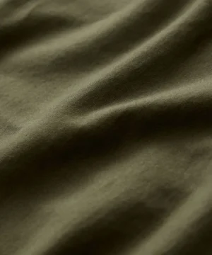 Best Sale Todd Snyder Oversized Luxe Jersey Tee in Snyder Olive Green