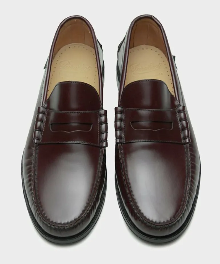 Discount Paraboot Columbia Loafer in Merisier Brown