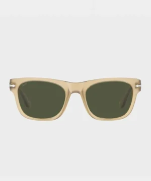 Shop Persol PO3269S in Beige Blue