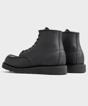 Discount Red Wing Shoes Red Wing 6-in Classic Moc All Black