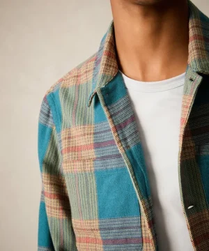 Outlet Todd Snyder Relaxed Plaid Flannel Overshirt in Light Blue