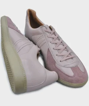 New Reproduction of Found German Military Trainers in Dusty Rose Pink