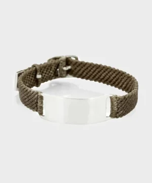 Cheap Scosha Id Belt Bracelet in Olive Green