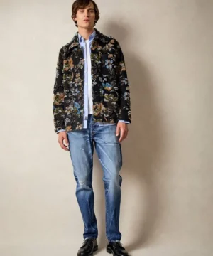 Store Todd Snyder Sherpa Knit Chore Jacket in Espresso Bean Brown