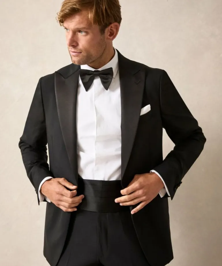 New Todd Snyder Silk Cummerbund in Black