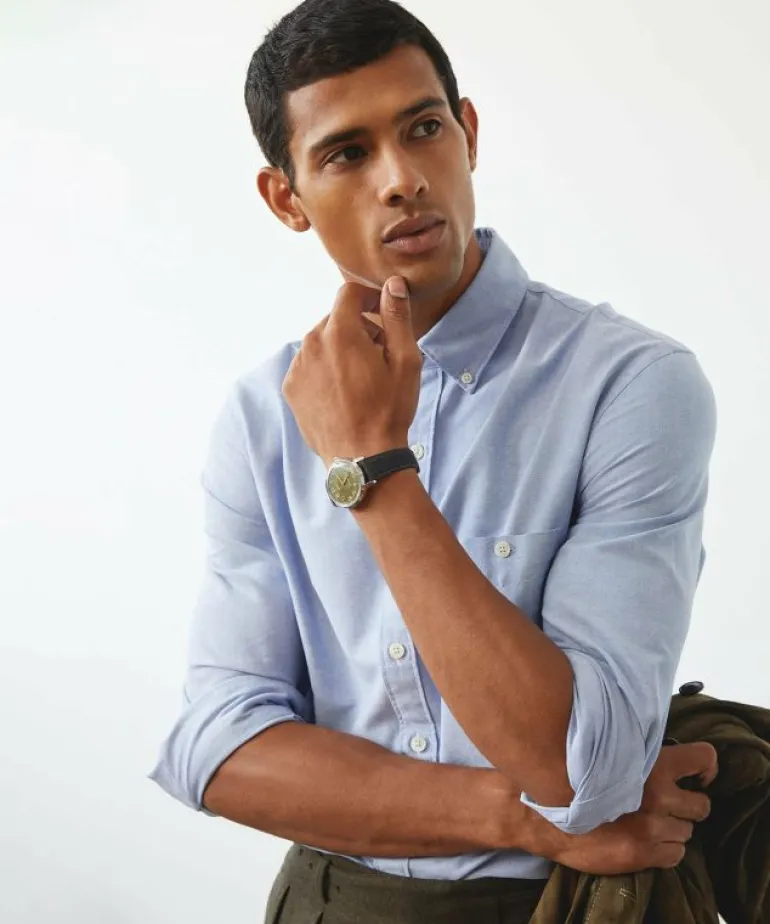 Flash Sale Todd Snyder Slim Fit Favorite Oxford Shirt in Regatta Blue