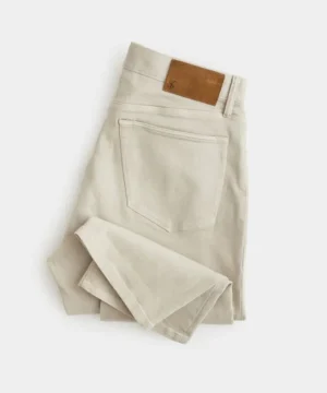 New Todd Snyder Slim Fit 5-Pocket Chino in Manor Grey