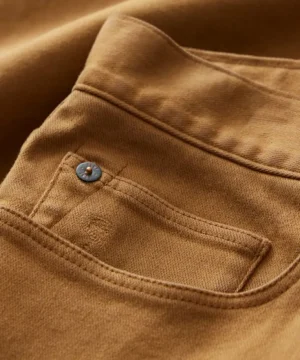 Best Todd Snyder Slim Fit 5-Pocket Chino in Leather Brown