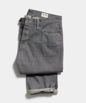 Fashion Todd Snyder Slim Lightweight Japanese Selvedge Jean in Light Charcoal Black