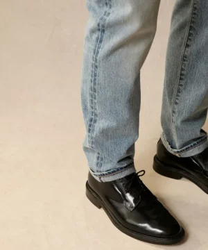 Store Todd Snyder Slim Selvedge Jean in Destroyed Broome Wash Blue