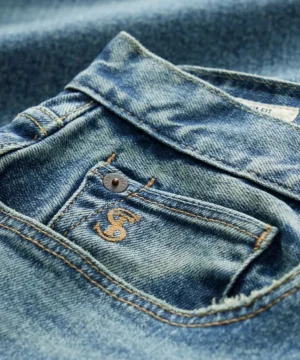 Shop Todd Snyder Slim Stretch Jean in Medium Indigo Wash Blue