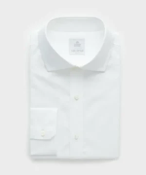 Fashion Todd Snyder Spread Collar Poplin Dress Shirt in White