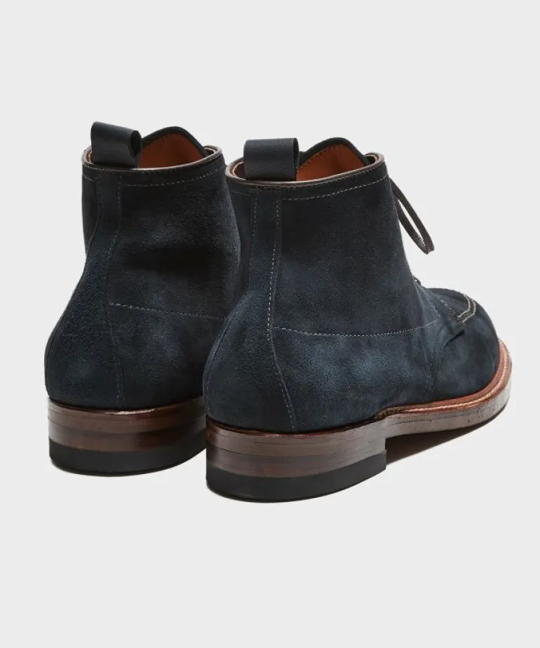 Sale Alden Todd Snyder x Indy Boot in Navy Suede Blue