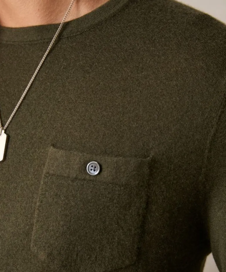 Flash Sale Todd Snyder x John Hardy Silver Enamel Dog Tag Pendant Green