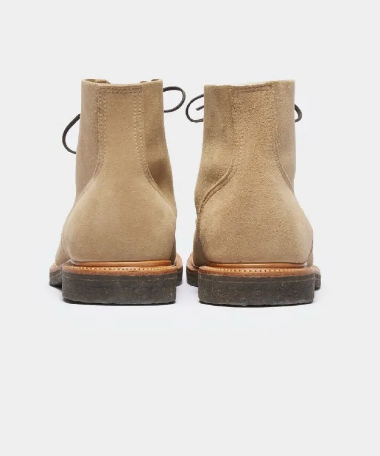 Store Sanders Todd Snyder x Apron Boot in Milkshake Suede Brown