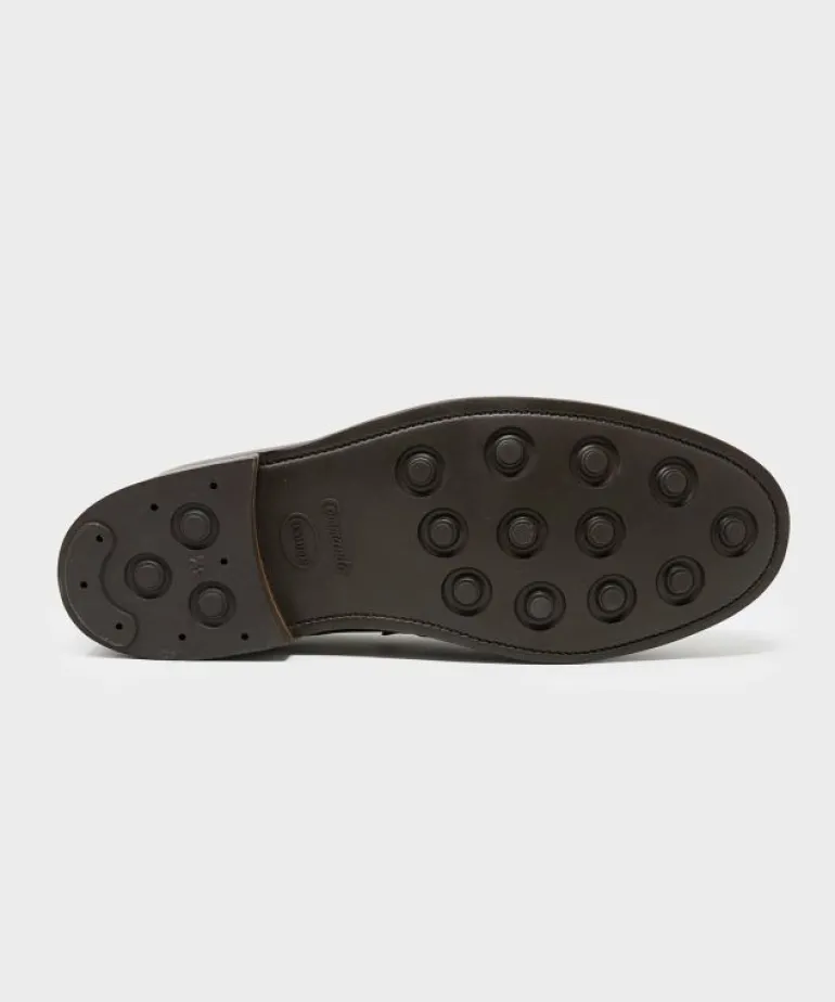Sale Sanders Todd Snyder x Clive Loafer in Dark Calf Brown