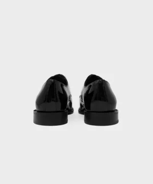 Sale Sanders Todd Snyder x Gibson Derby Patent Leather Black