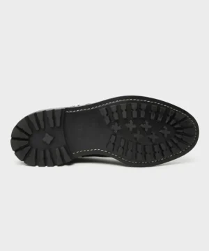 Hot Tricker's Todd Snyder x Henry Wing Cap Chelsea Boot in Black