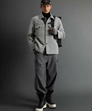 Discount Todd Snyder + Woolrich Todd Snyder X Woolrich Reflective Shirt Jacket Grey
