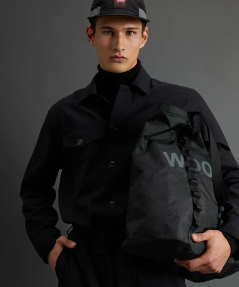Outlet Todd Snyder + Woolrich Todd Snyder X Woolrich Twill Camp Shirt in Navy Blue