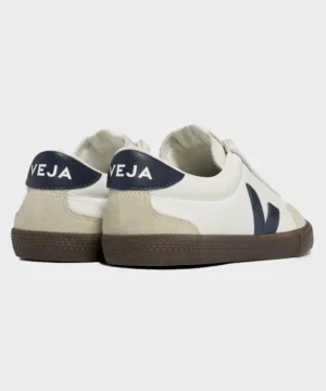 Online Veja Volley Canvas Sneaker in Nautico / Bark Brown