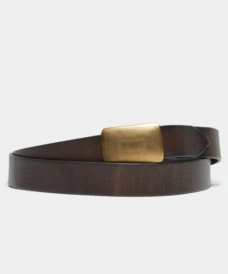 Sale Todd Snyder Vintage Leather Belt in Brown