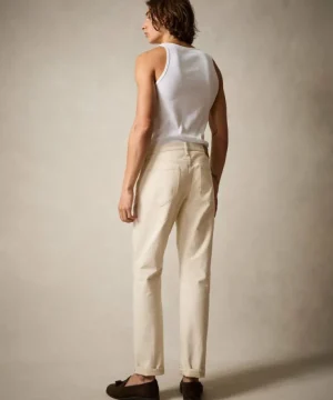 Discount Todd Snyder Vintage Straight Lightweight Japanese Selvedge Jean in Canvas White
