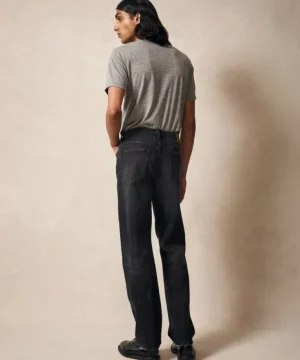 Shop Todd Snyder Vintage Straight Selvedge Jean in Worn Wash Black