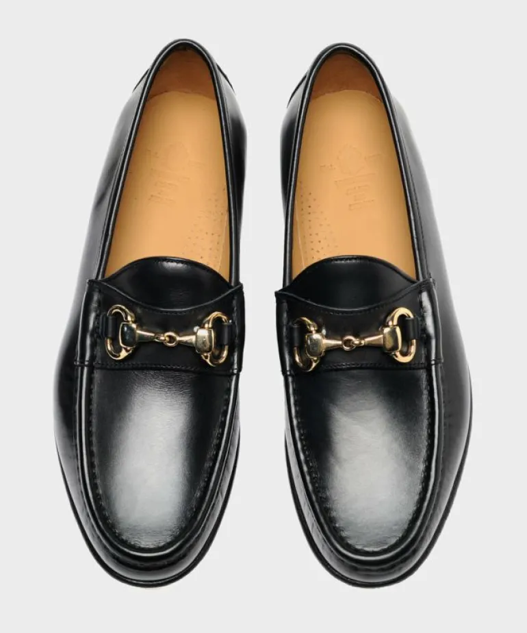 Best Sale Yuketen Moc Ischia Horsebit Loafer in Black